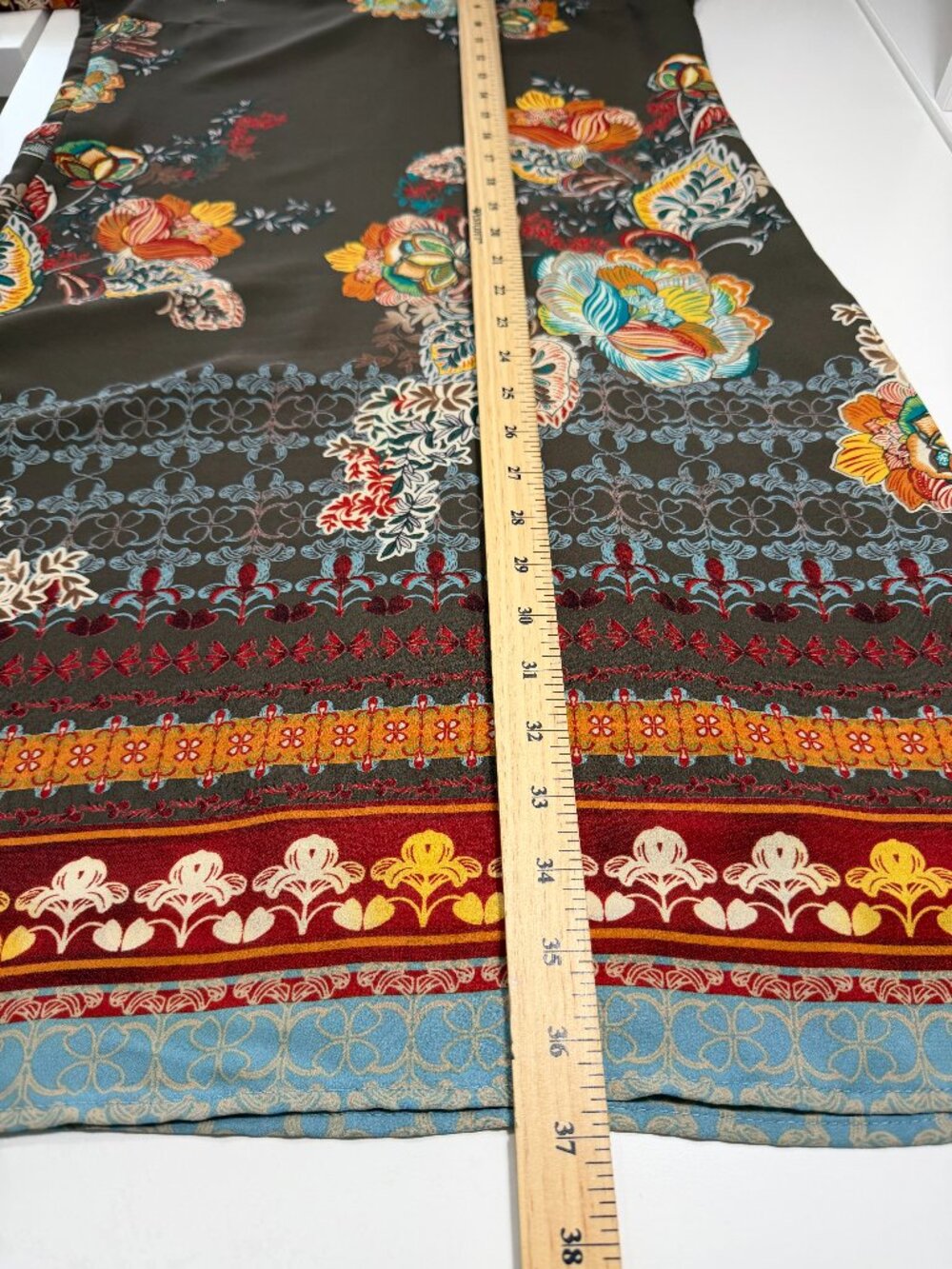 La Fée Maraboutée Dress Bohemian Chic Style Floral Print & Tie Back - Picture 7 of 9